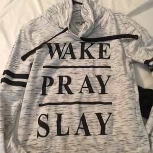 Wake pray slay hoodie